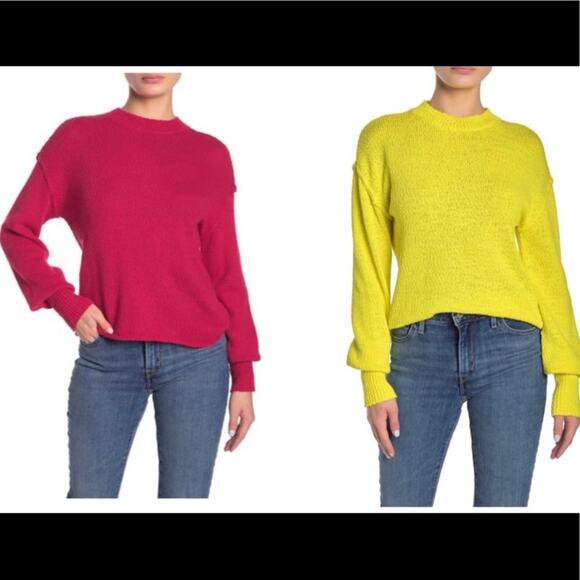 Abound Red Potion Yellow Meadow Sweater Set - Picture 1 of 12